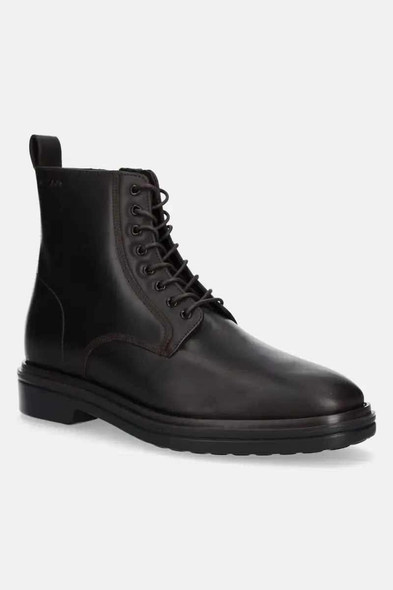 Gant scarponi da trekking in pelle Boggar uomo colore marrone 31641134