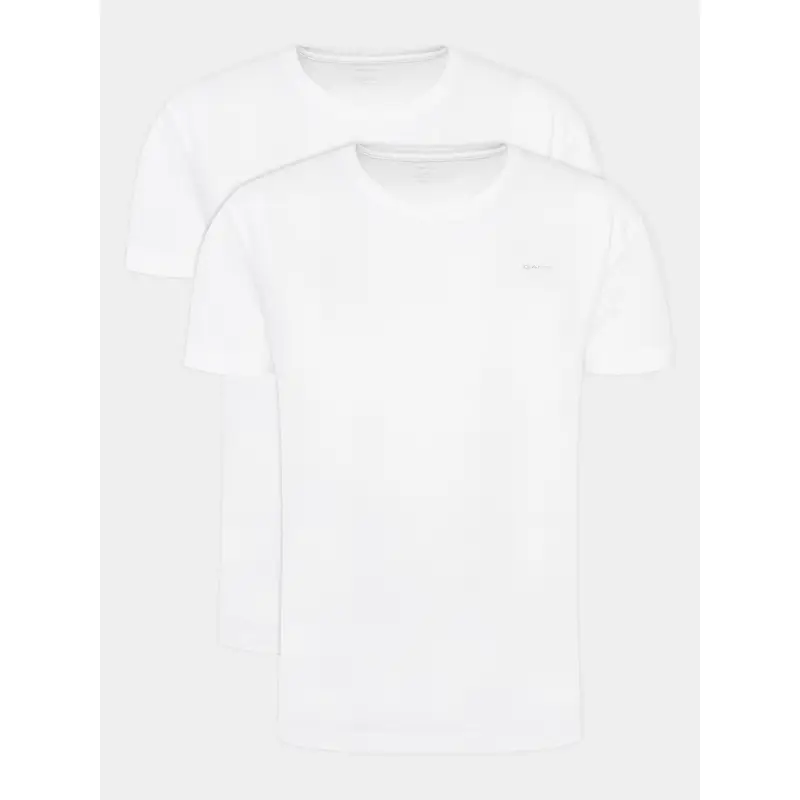 Gant Set di t-shirt C-Neck 2 Pack 900002008 Bianco Regular Fit
