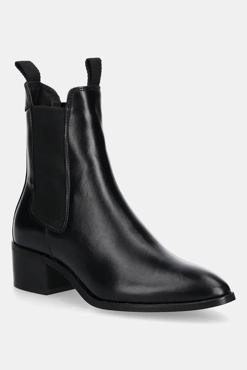 Gant stivaletti alla caviglia in pelle St Broomly Nero