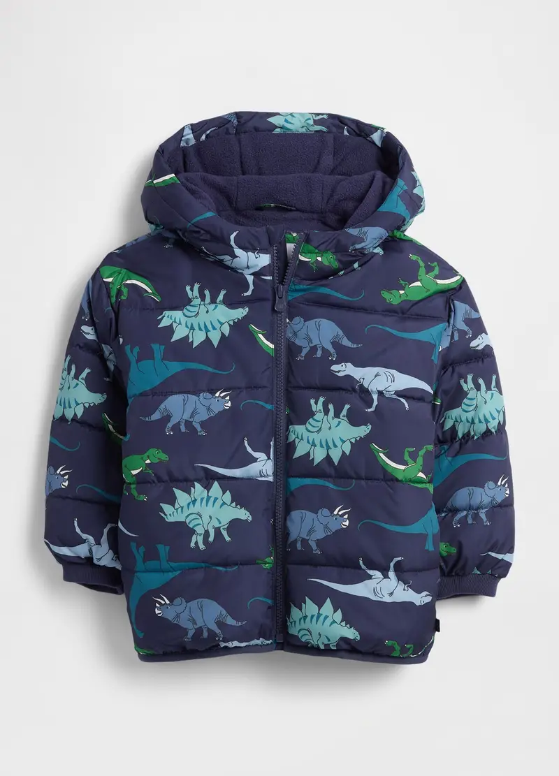 GAP Giacca blu in fantasia dinosauro per bambino,, Blu denim