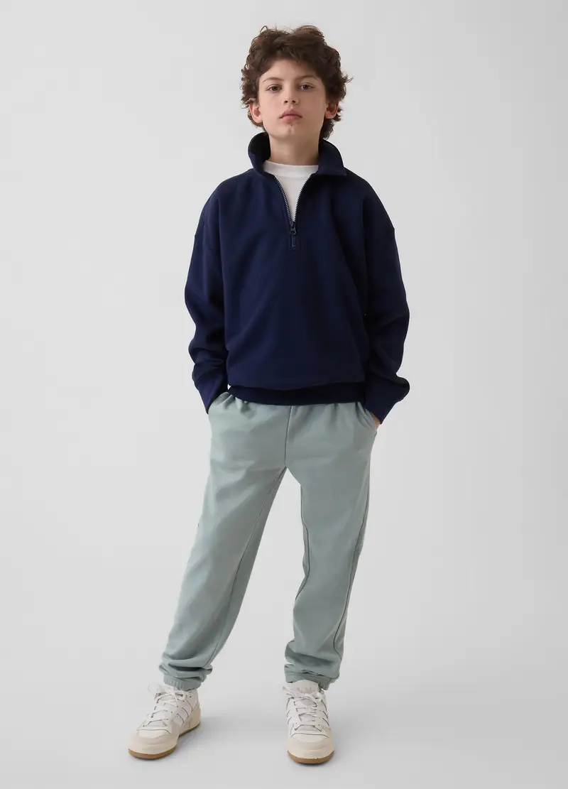 GAP Joggers in misto cotone regular fit, Bambino, Verde chiaro