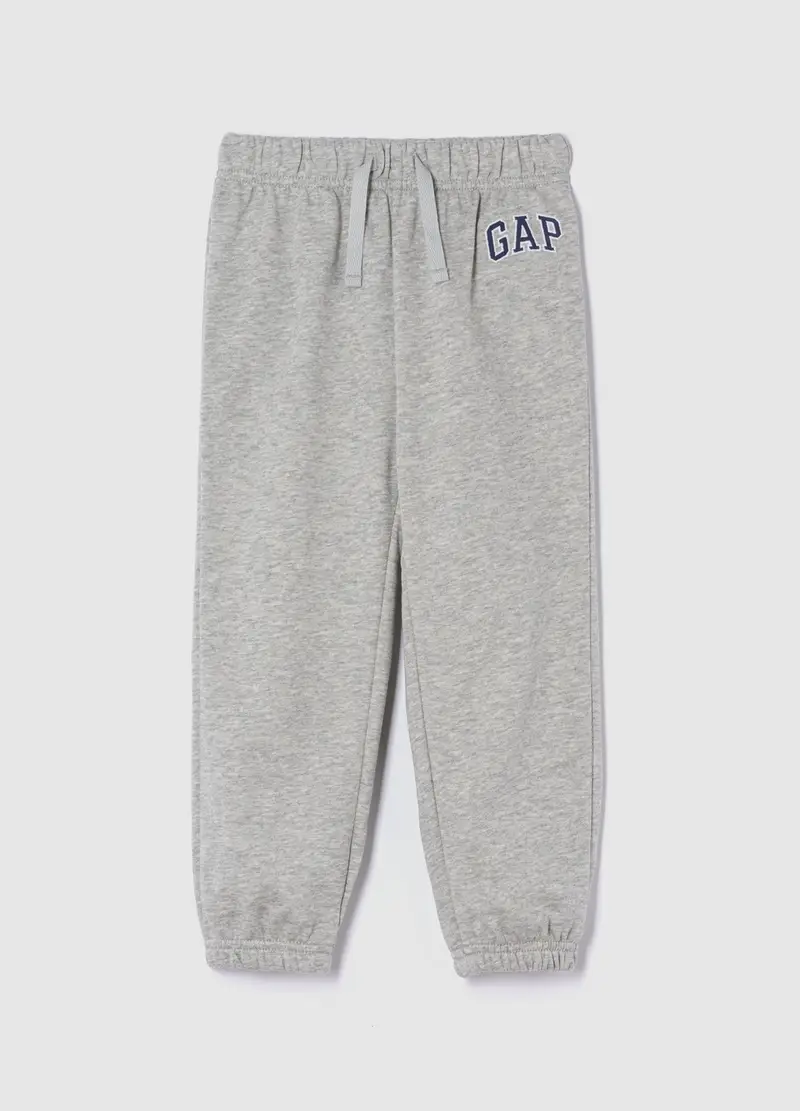 GAP Pantaloni in felpa con logo,, Grigio melange, -18M
