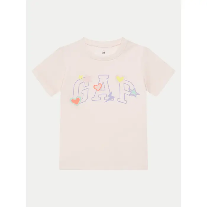 Gap T-shirt 710283-04 Rosa Regular Fit