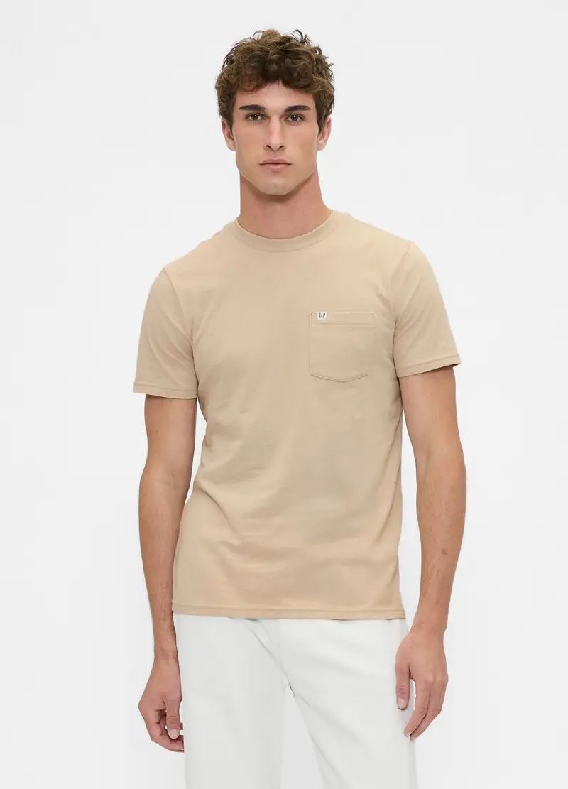 GAP T-shirt Uomo Beige 3488858