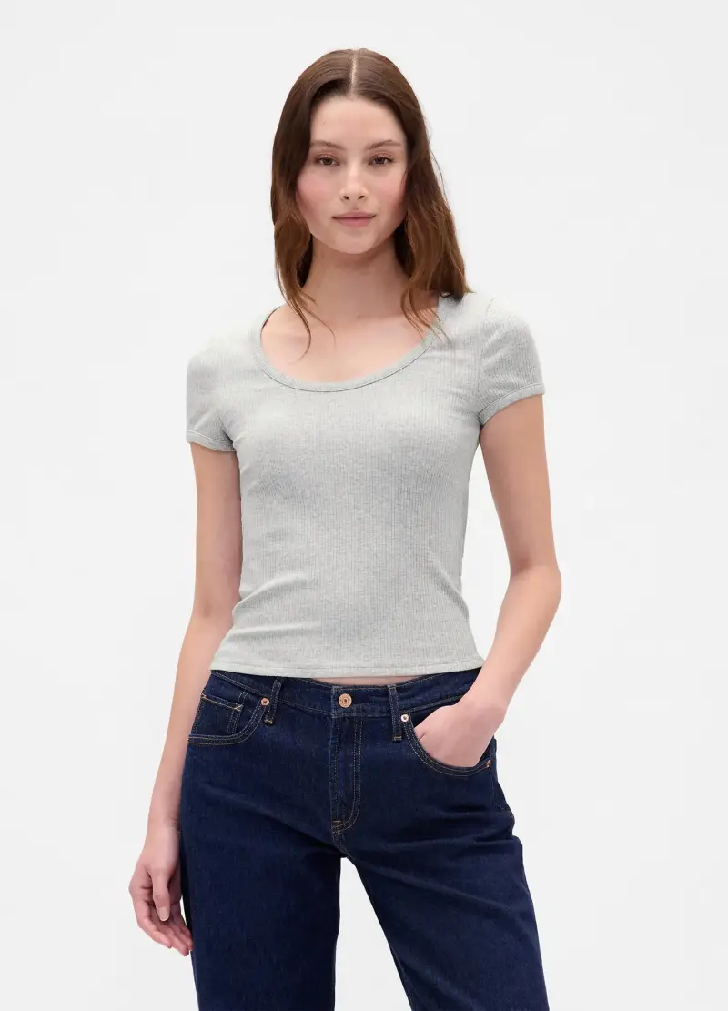 GAP T-shirt Donna Bianco 3488909