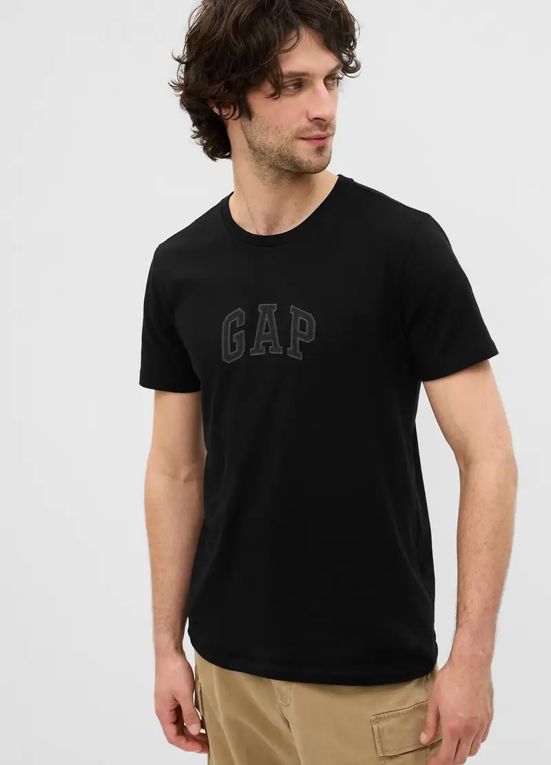 GAP T-shirt Uomo Nero 3409092