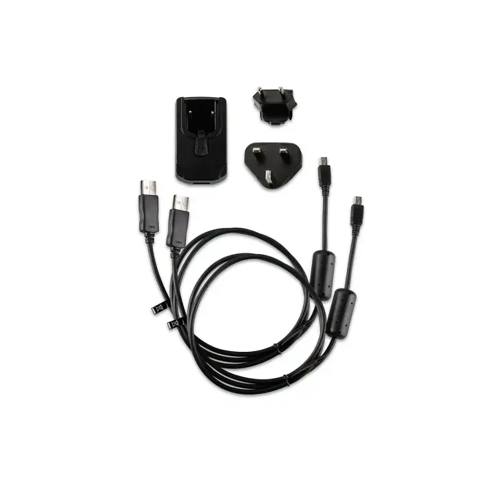 Garmin Caricatore secteur adaptateurs europe et câbles micro usb/mini usb inclus Noir