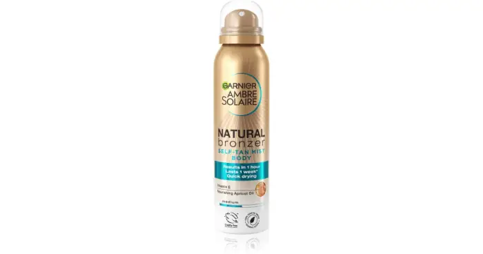 Garnier Ambre Solaire Natural Bronzer Spray Autoabbronzante Corpo - Medio - 150ml