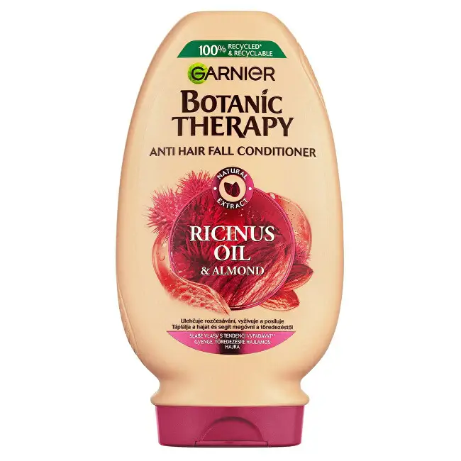 Garnier Balsamo Fortificante Con Olio Di Ricino Per Capelli Deboli E Fragili Botanic Therapy (Balsamo Fortificante) 200 Ml