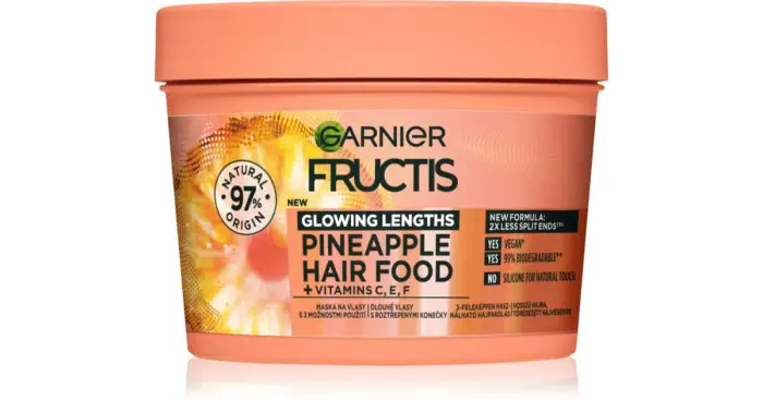 Garnier Fructis Food Maschera capelli all Ananas - 400ml