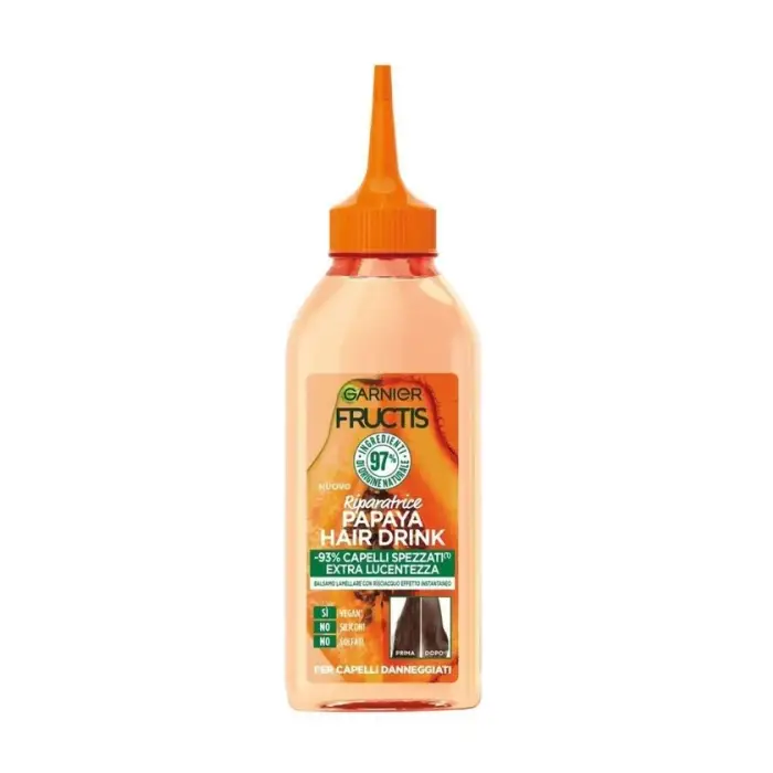 Garnier Fructis Papaya Balsamo Lisciante 200 ml - Balsamo