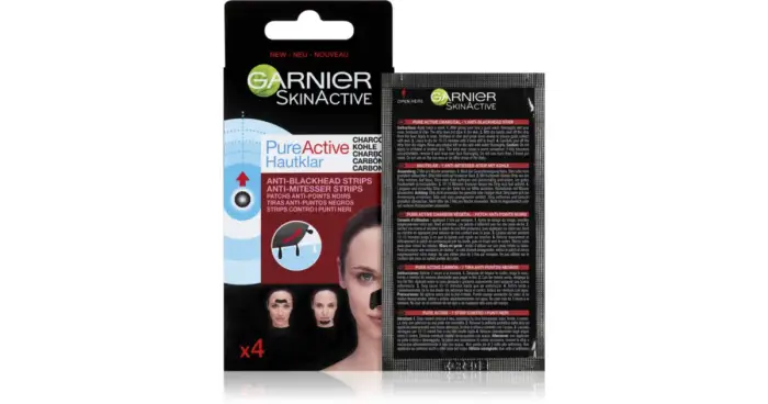 Garnier PureActive Striscia Anti-Punti Neri x4