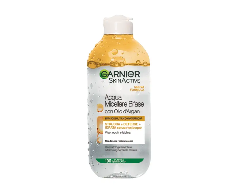 Garnier Skin Active - Acqua micellare bifase Olio d Argan 200 ml