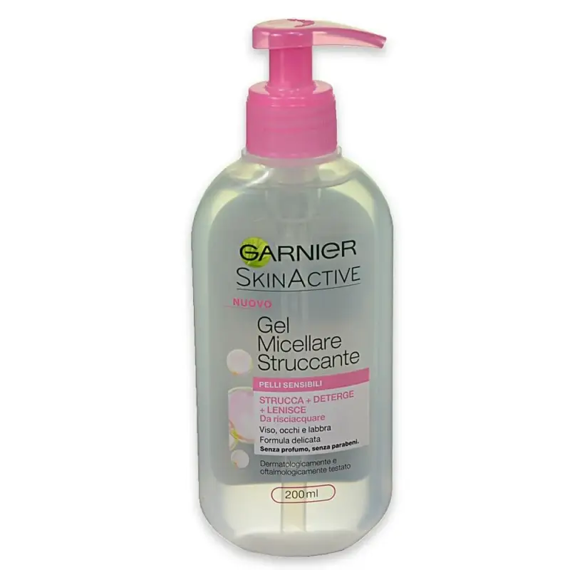 Garnier skin active gel micellare struccante 200 ml ps