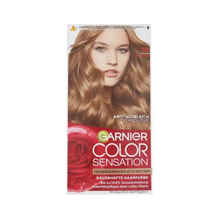 Garnier Tinta Color Sensation Permanent Hair Color - 7 0 Blond Opale Marrone