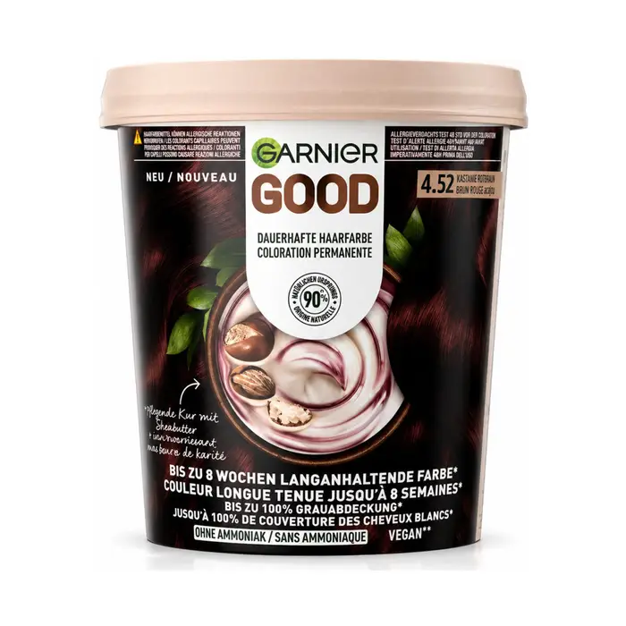 Garnier Tinta Good Permanent Hair Color - 4 52 Brun Rouge Cerise Viola