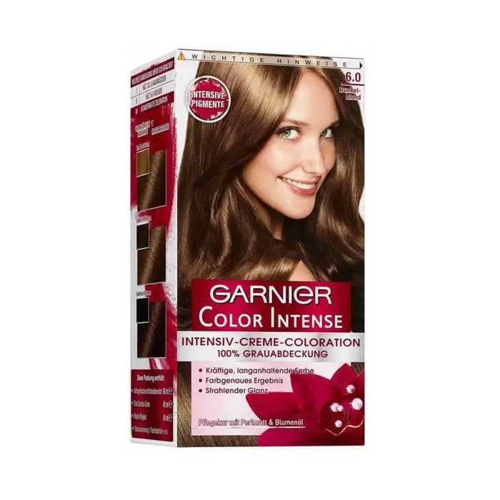 Garnier Tinta Intense Color Cream Hair Dye - 6 0 Blond Foncé Nero