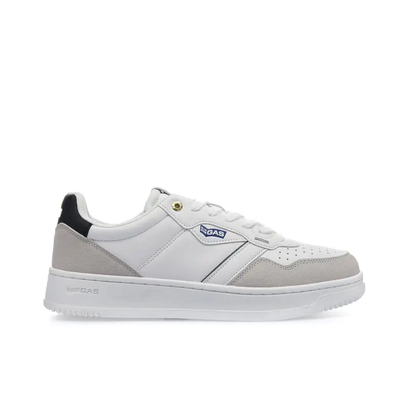 GAS Sneakers bianche e grigie con logo