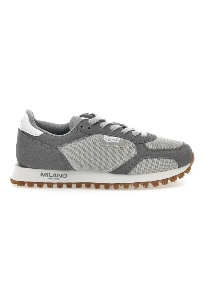 Sneakers Grigie Con Suola a Contasto Gas Spidy Mix [GRIGIO]