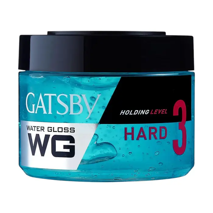 Gel per Capelli Lucido all Acqua in Pelle 300ml Confezione da 1 - Tenuta Forte Effetto Bagnato Livello 3, Lucentezza a Lunga Durata, Facile da Lavare Via, Gel Styling Non Appiccicoso