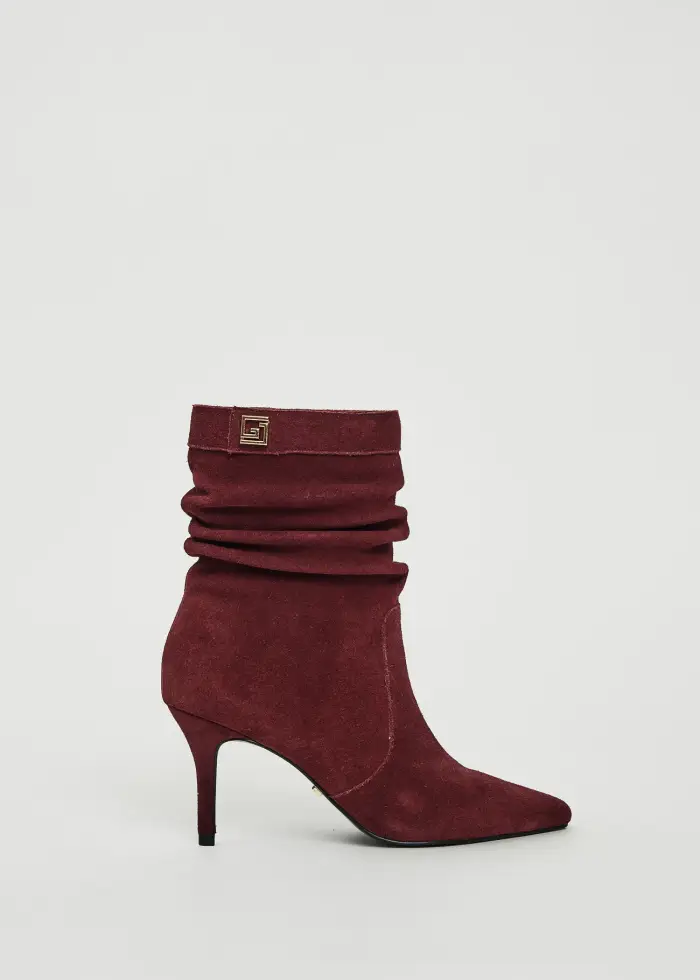 Gaudì Fashion Stivaletti bordeaux scamosciatati Multicolore