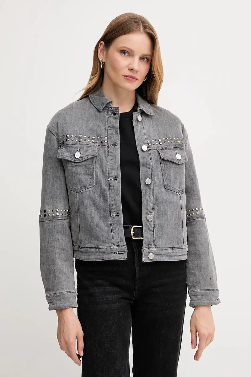 Gaudi giacca di jeans colore grigio 521BD36003