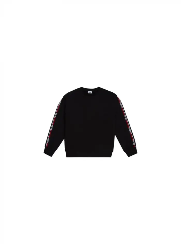 gcds Felpa Bambino 1523BA_JUNIOR_NERO BLACK