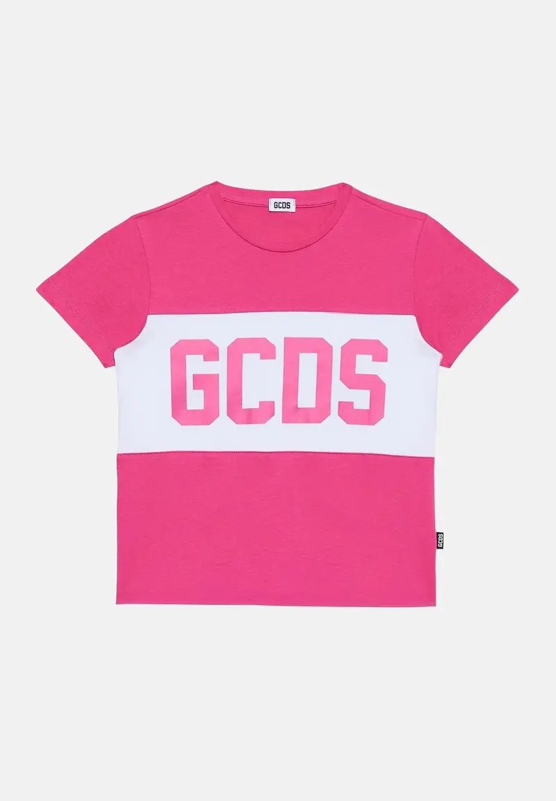 GCDS T-shirt Bambina Fucsia 1883462