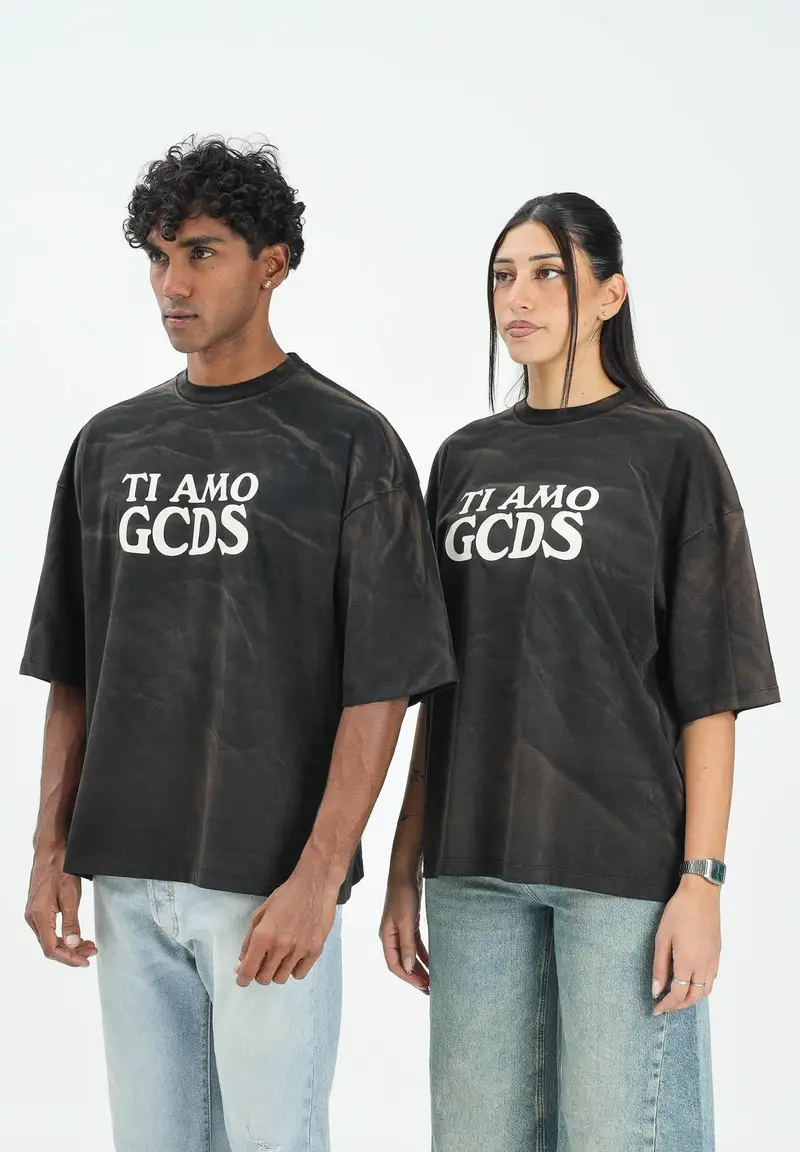 GCDS T-shirt Donna Nero 3103609