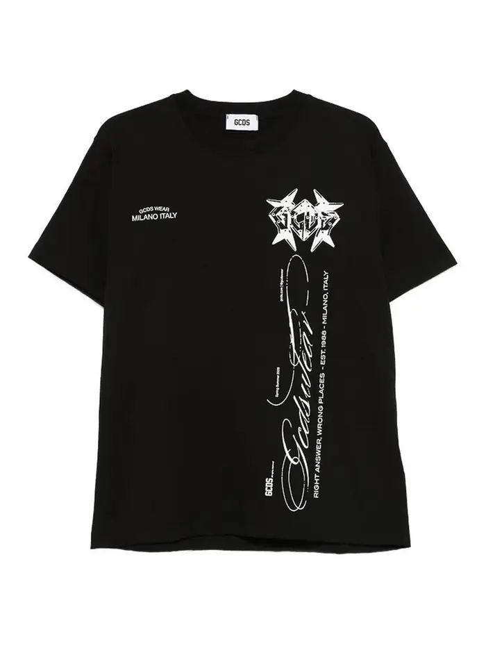 Gcds T-shirt Nero