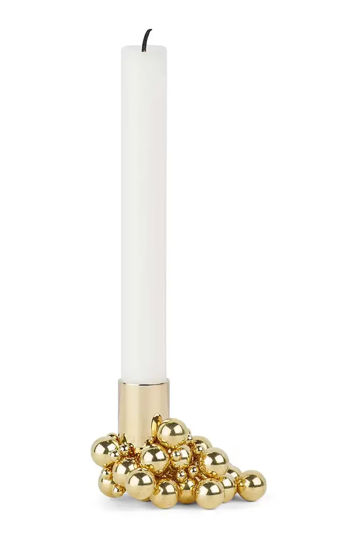 candeliere decorativo Molekyl 2 x 3,3 cm Giallo