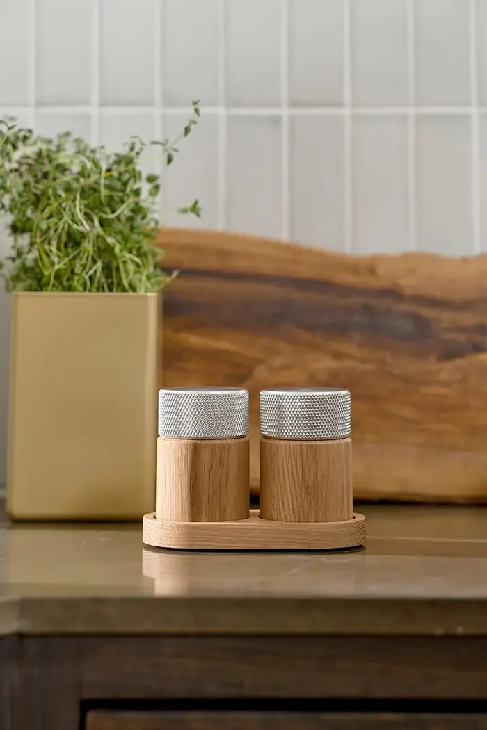 macinasale e macinapepe Sina 9 x 6 cm Grigio miniatura 4