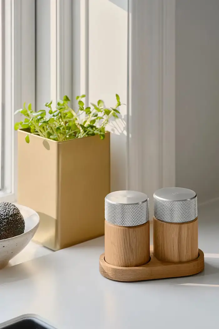 macinasale e macinapepe Sina 9 x 6 cm Grigio miniatura 5