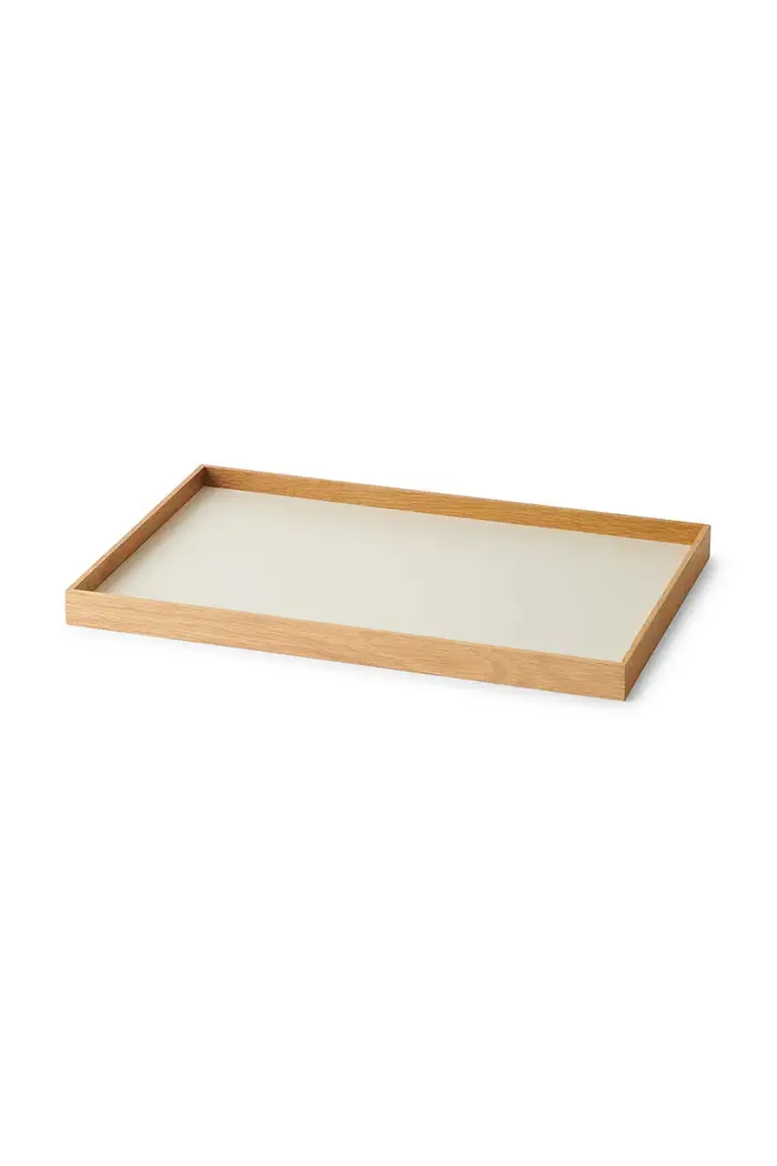 vassoio decorativo 2 x 34 x 23,2 cm Beige