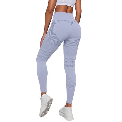 Generico Leggings Donna Grigio 2768035