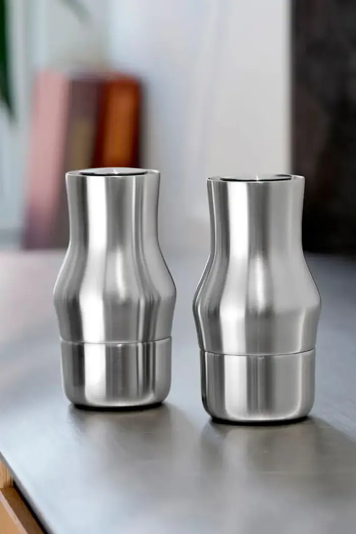 set macinasale e macinapepe Dorotea 14 x 7,3 cm Grigio miniatura 3