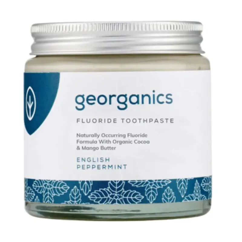 Georganics Dentifricio al Fluoruro Menta Piperita 60 ml