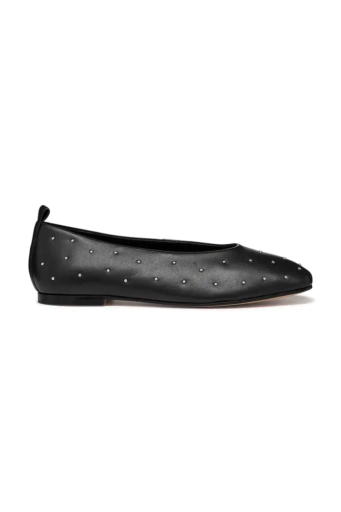 ballerine in pelle D MARSILEA Nero