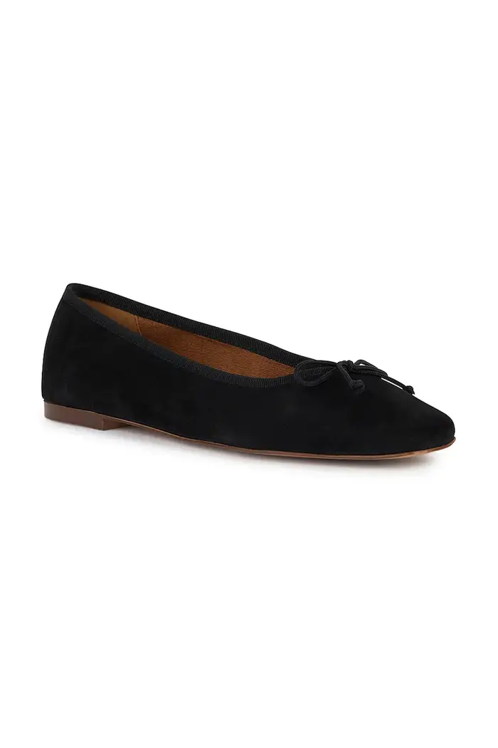 Geox ballerine in pelle scamosciata D MARSILEA Nero