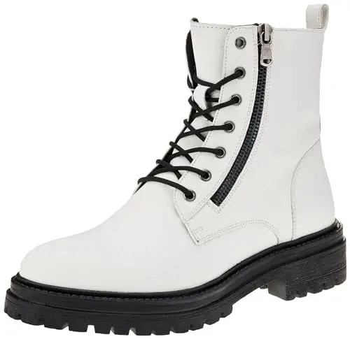 Geox D Iridea D16HRF000, Stivali Donna, White, 41 EU