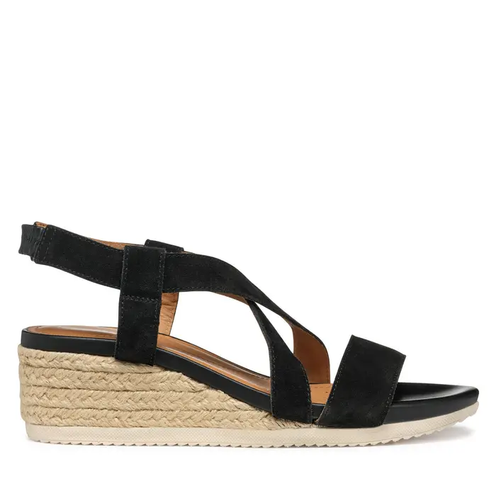 Espadrillas Geox D Ischia Corda D55HHA 00022 C9999 Nero