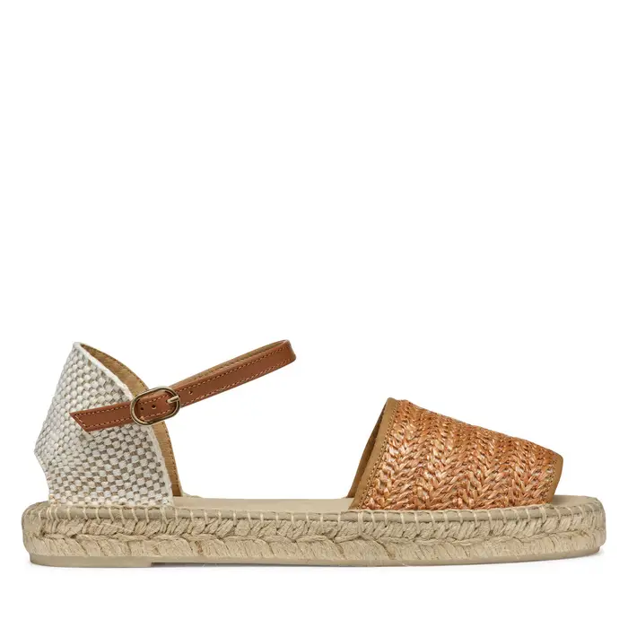Espadrillas Geox D Lampedusa D55V0B 02MLM C5FH6 Marrone