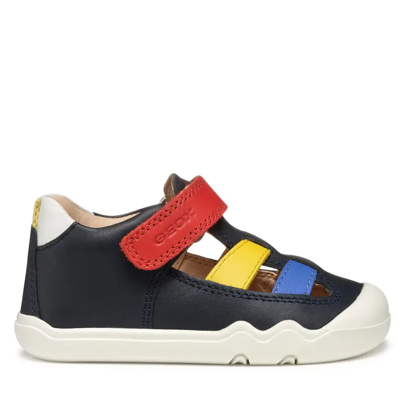 Geox Sandali B Steppieup B555WA 00085 C4243 Blu scuro