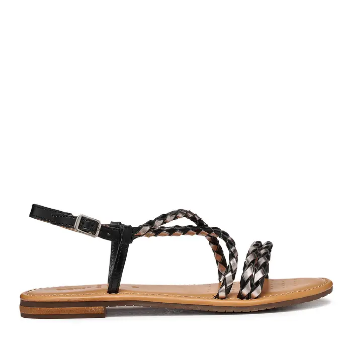 Sandali Geox D Sozy S D65LXA 0KFKY C0067 Nero