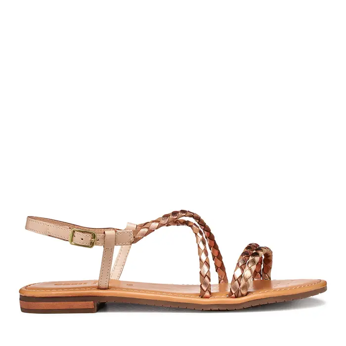 Sandali Geox D Sozy S D65LXA 0KFKY C8ZH8 Marrone