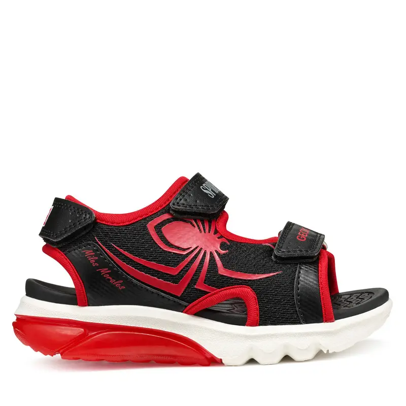 Geox Sandali J Ciberdron B J55MXC 014CE C0048 D Nero