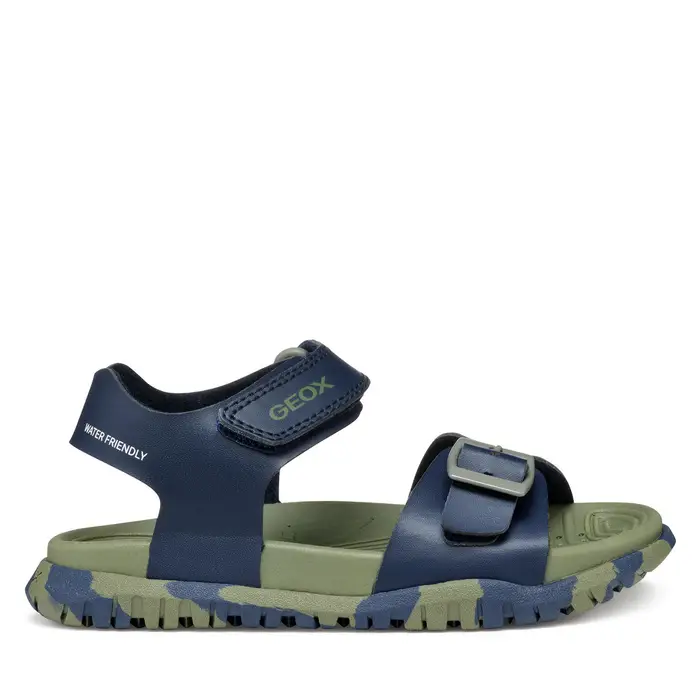 Sandali Geox J Fusbetto Bo J35HMA 54 CF4A3 M Blu scuro