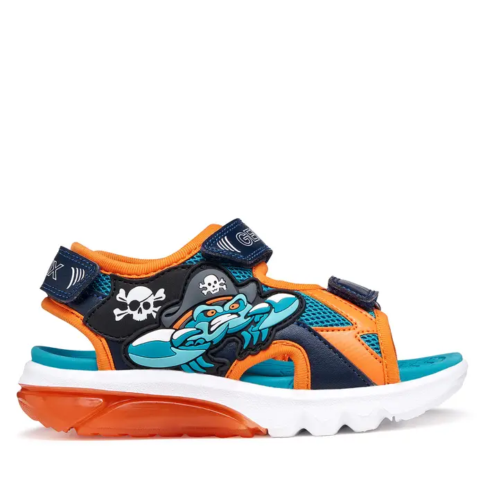 Sandali Geox J Sandal Ciberdron B J65MXD 01454 C4361 S Blu scuro