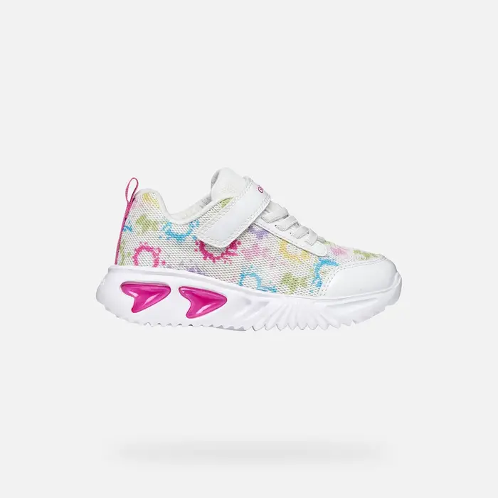 Geox Scarpe Assister Bambina Bianco/multicolore