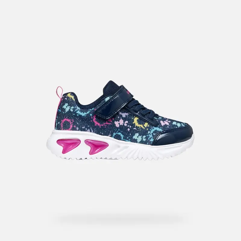 Geox Scarpe Assister Bambina Blu Multicolor
